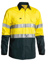 Taped Hi Vis Cool Lightweight Long Gusset Sleeve Shirt