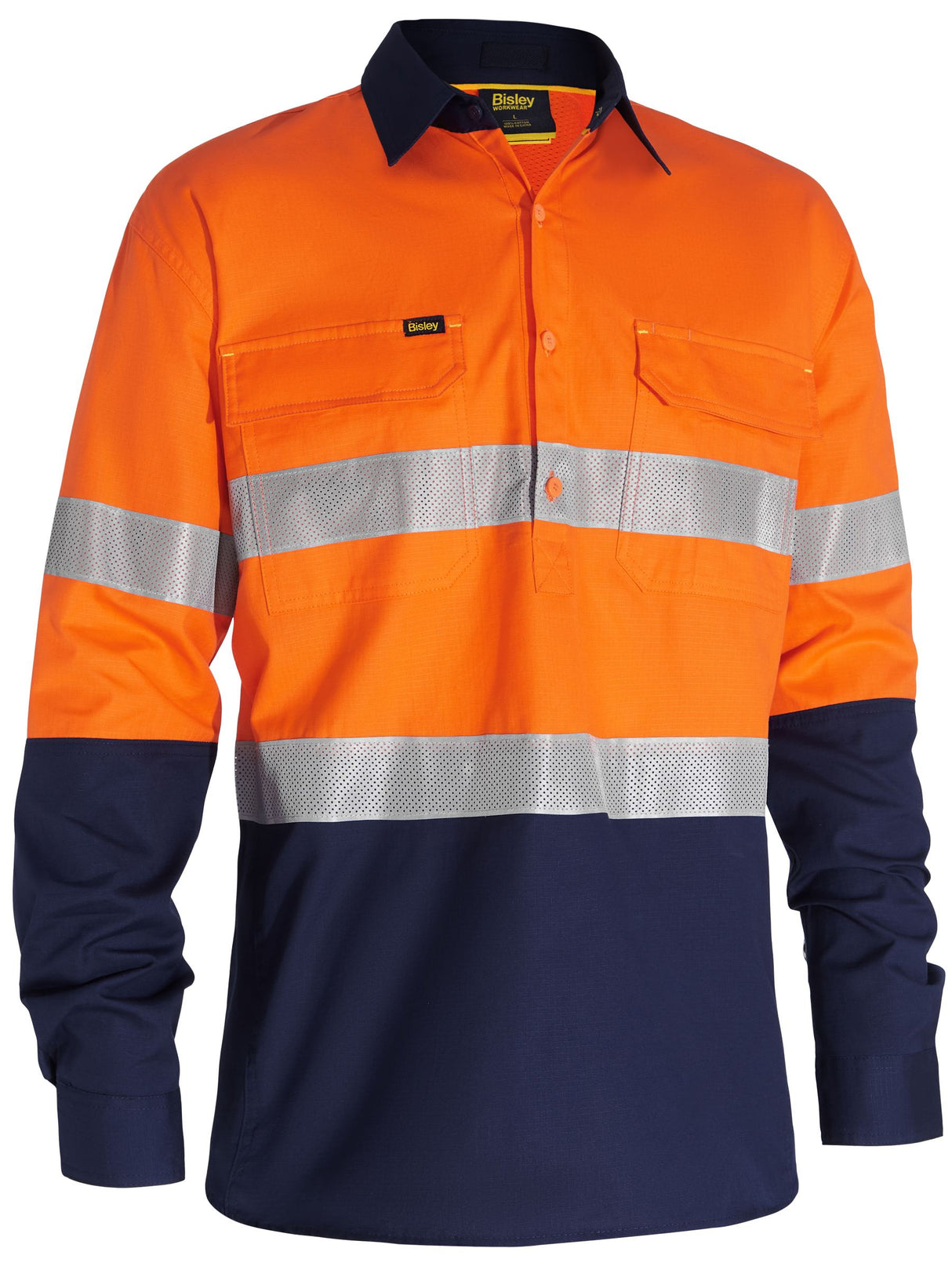 X Airflow Closed Front Taped Hi Vis Ripstop Shirt