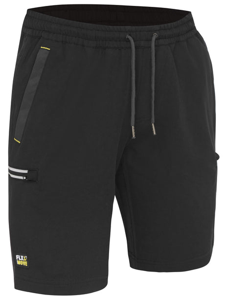 Flx & Move 4-Way Stretch Elastic Waist Cargo Short