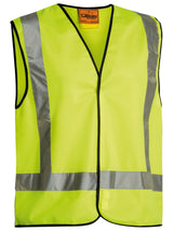 Taped X Back Hi Vis Vest