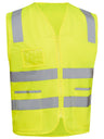 Taped Hi Vis Safety Zip Vest