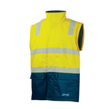 FR PPE3 Hi-Vis Parka with Zip-Off Sleeves and Segmented FR Tape