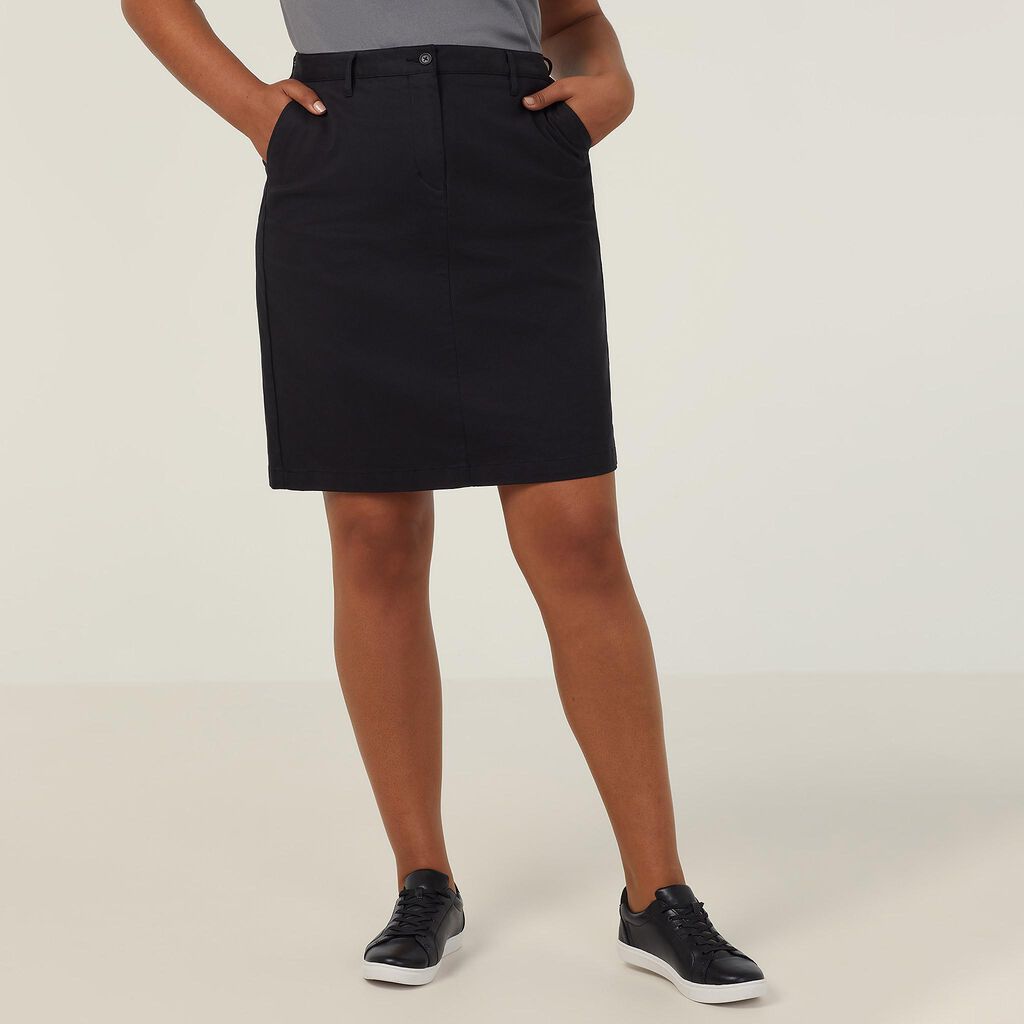 NNT Stretch Cotton Chino Skirt