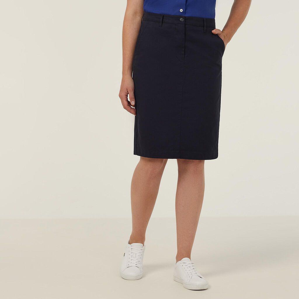 NNT Stretch Cotton Chino Skirt