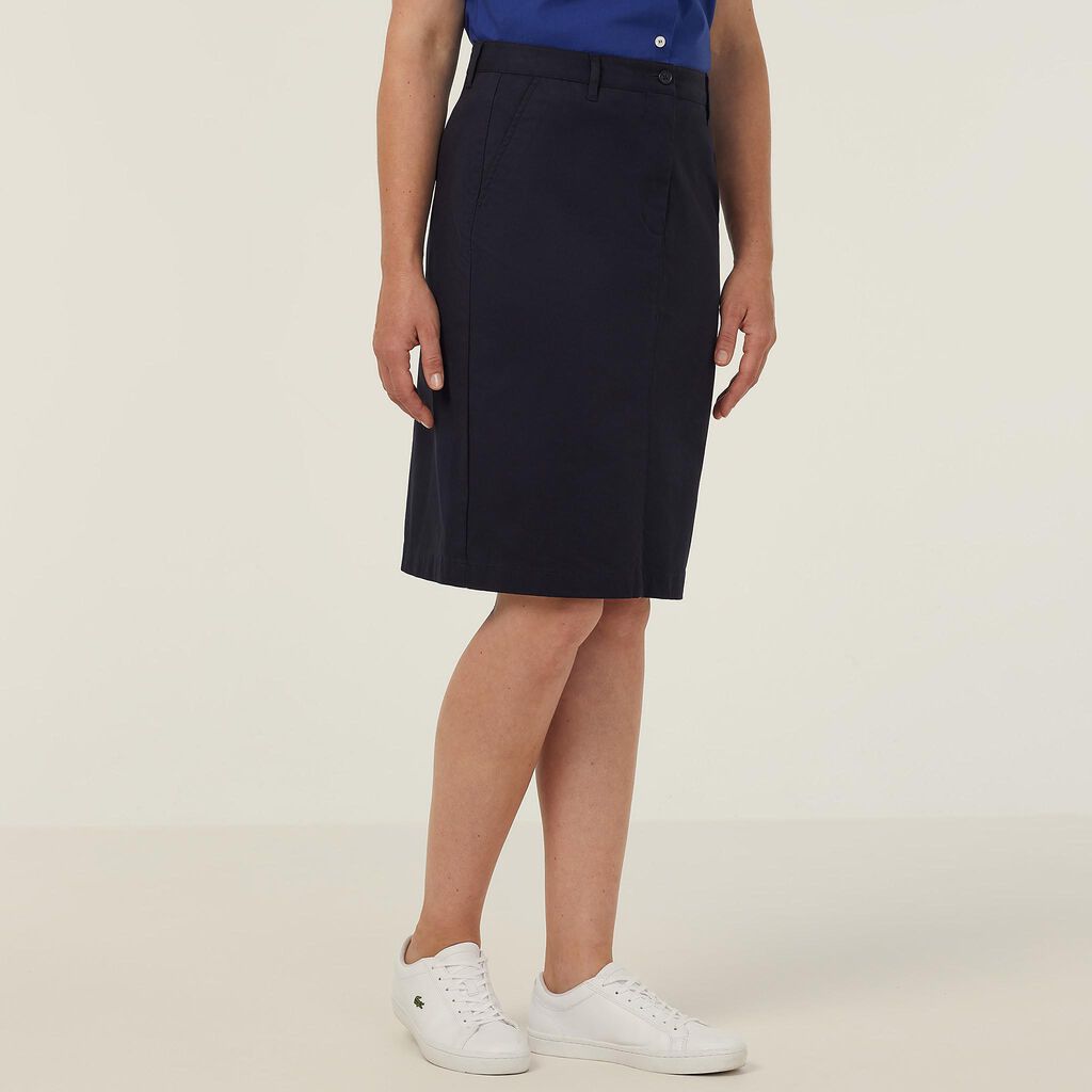 NNT Stretch Cotton Chino Skirt