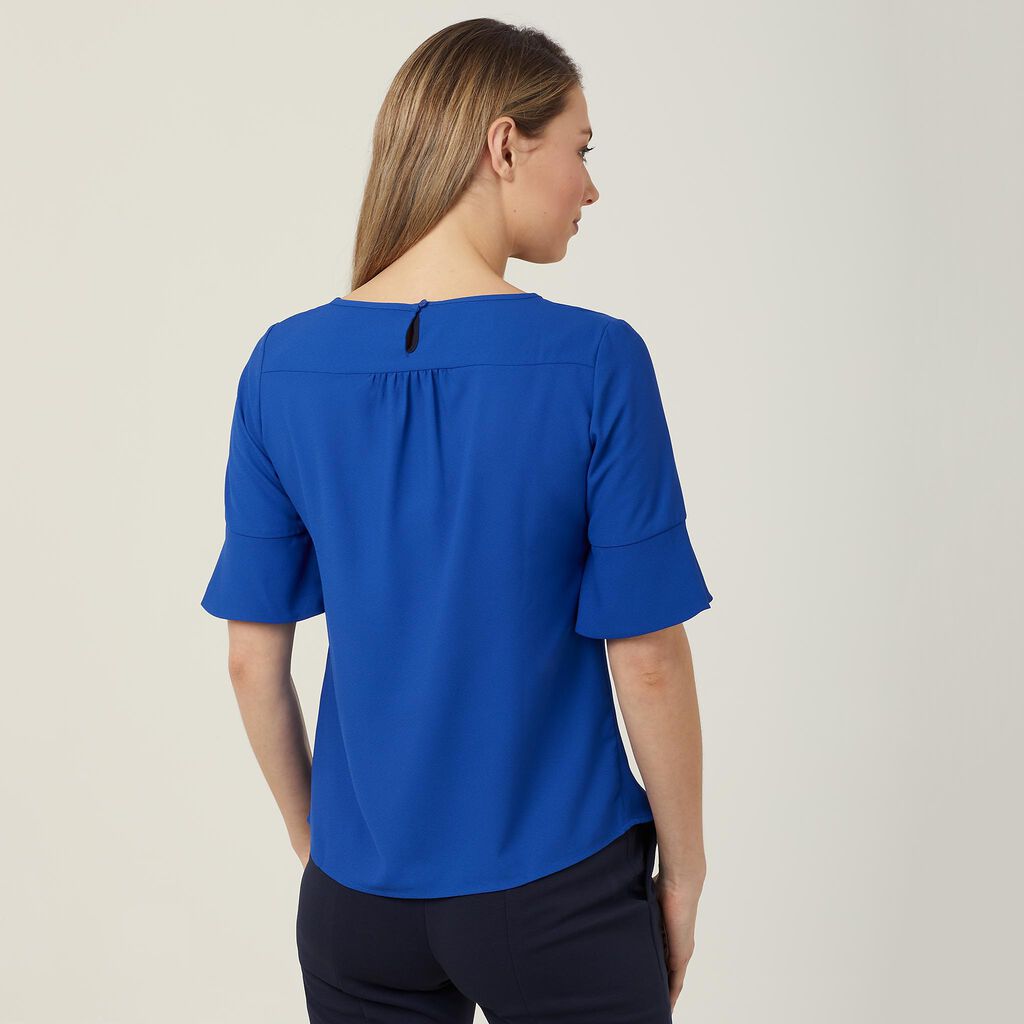 NNT Fluted Sleeve Top