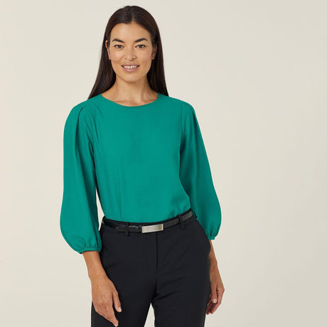 NNT French Georgette 3/4 Sleeve Top