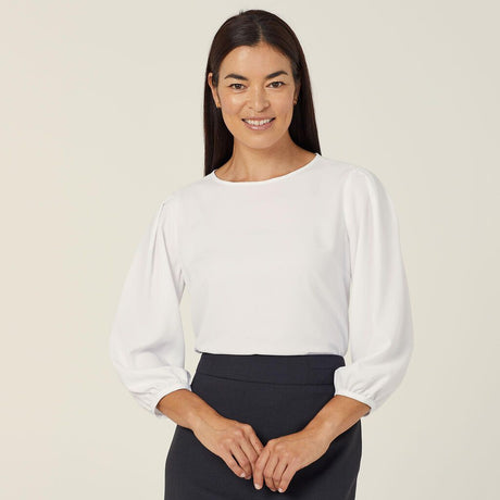 NNT French Georgette 3/4 Sleeve Top