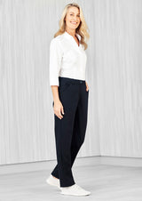 Womens Comfort Waist Straight Leg Pant