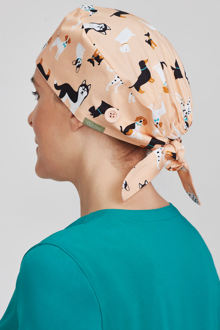 Unisex Printed Scrub Cap