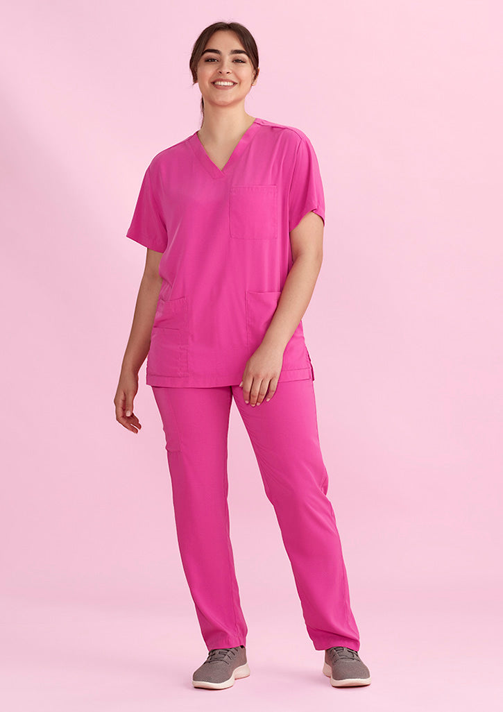 Unisex Pink Scrub Pant