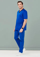 Mens Riley Stretch Scrub Top