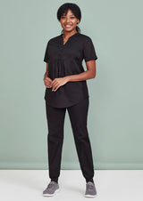 Womens Rose Tunic Scrub Top