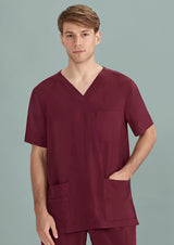 Mens Avery V-Neck Scrub Top