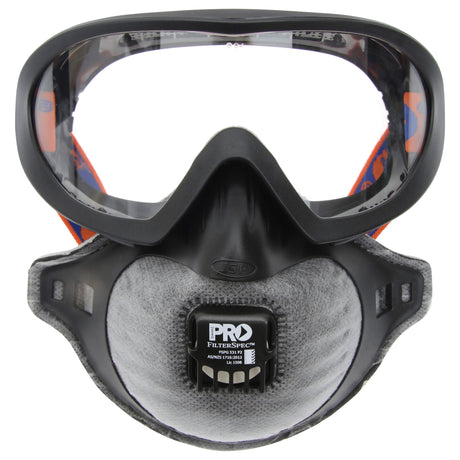 Filterspec Pro Goggle / Mask Combo P2 + Valve + Carbon