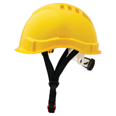 V6 Hard Hat Unvented Micro Peak Ratchet Harness Linesman