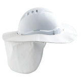 V6 & V9 Hard Hat Brim - Plastic/ Polyester