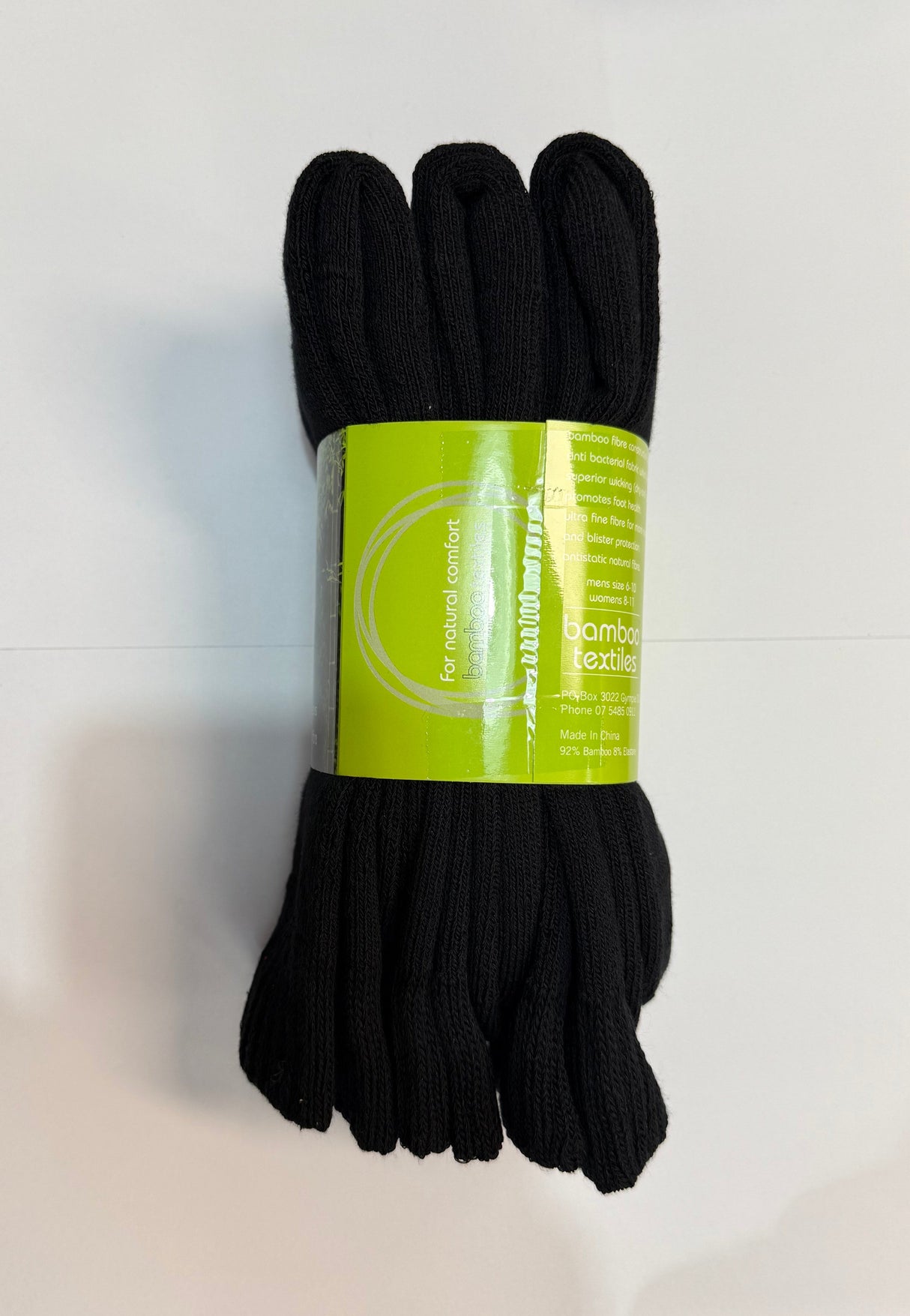 Bamboo Textiles 3 Yarn Work Socks - 3 Pack