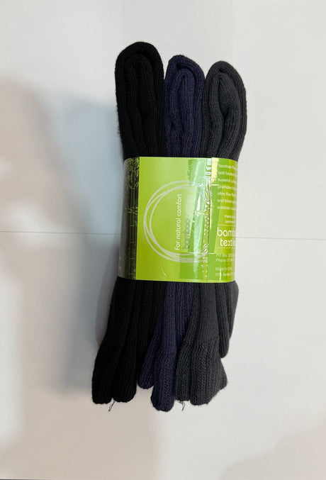 Bamboo Textiles 3 Yarn Work Socks - 3 Pack