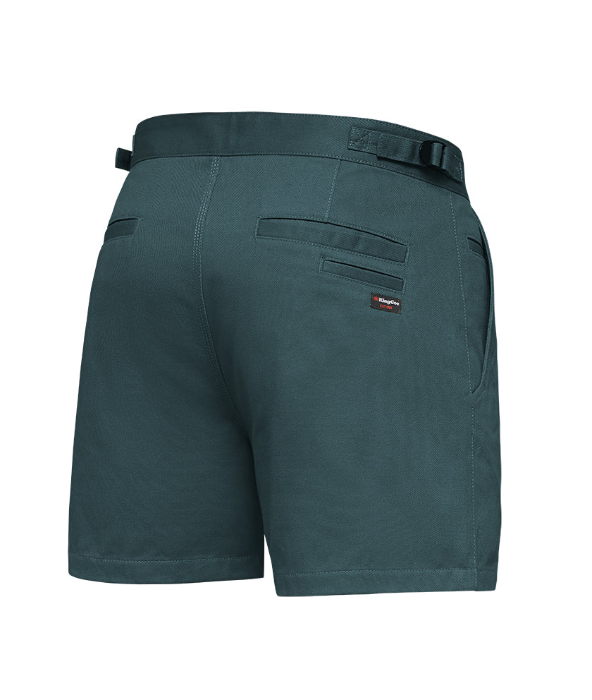 KingGee Mens Drill Utility Shorts