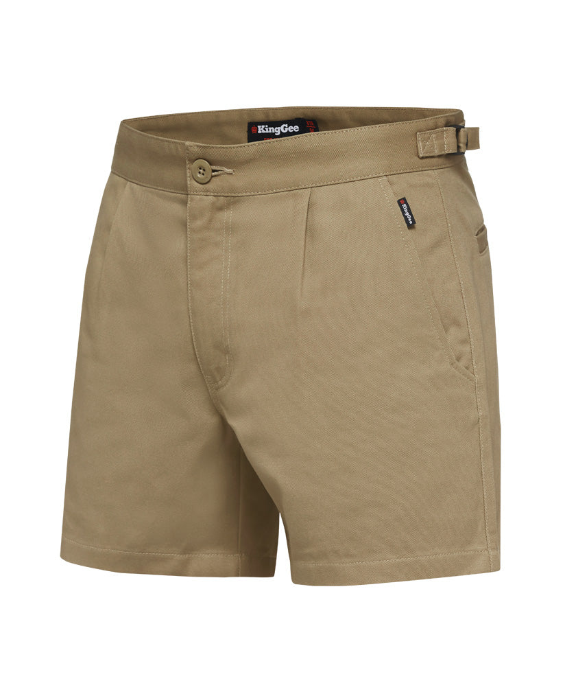 KingGee Mens Drill Utility Shorts