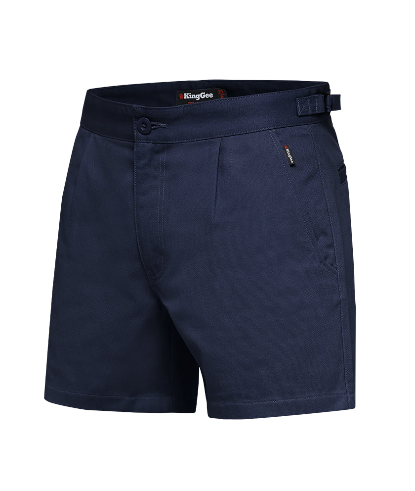 KingGee Mens Drill Utility Shorts