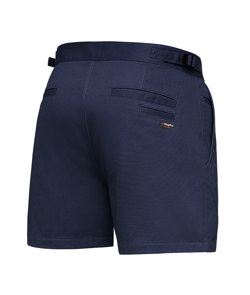 KingGee Mens Drill Utility Shorts