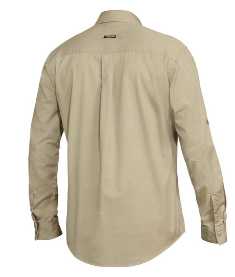 KingGee Mens Tradies Shirt Long Sleeve