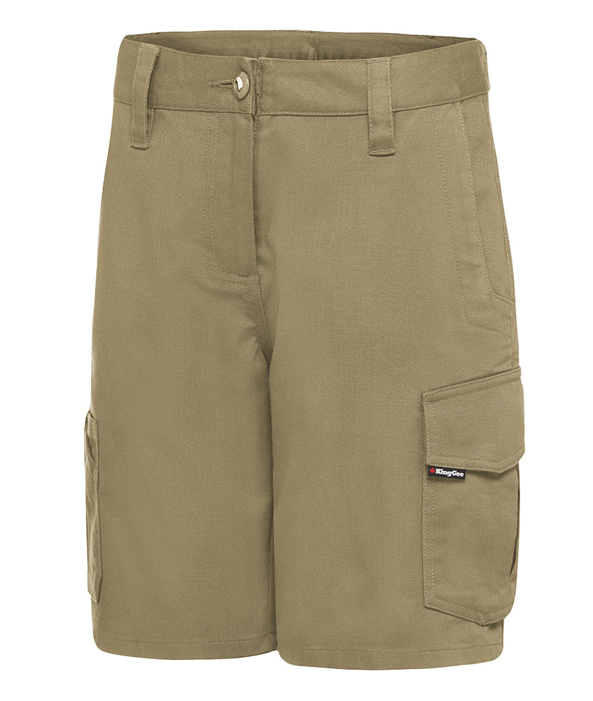 KingGee Womens Workcool Shorts