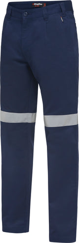 KingGee Mens Reflective Drill Pants