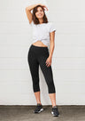 Womens Flex 3/4 Leggings