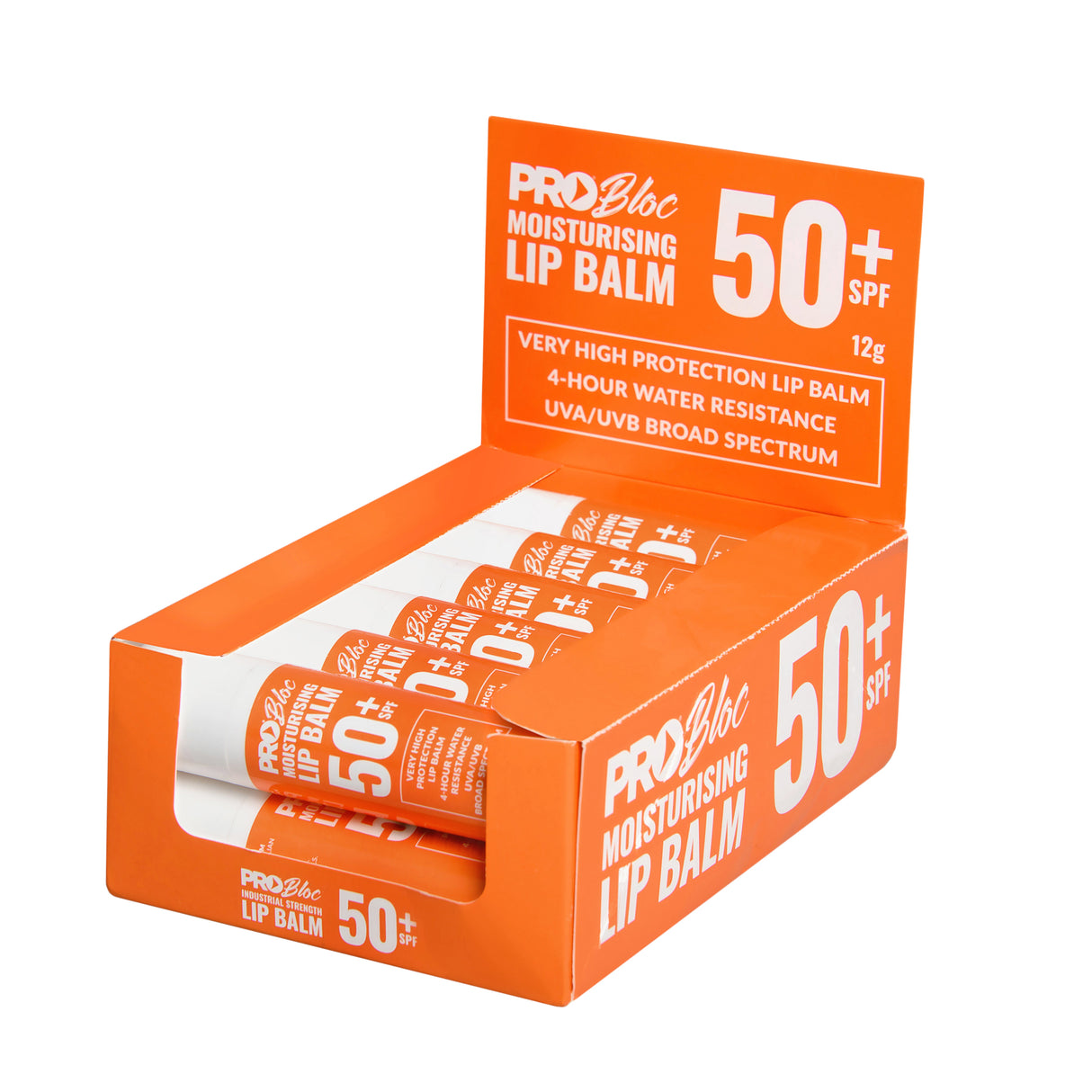 Probloc Spf 50+ Lip Balm 12G (12 Pack)