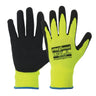 Prosense Lfn Hi Vis Latex Foam Gloves  (12 Pair)