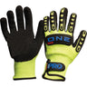 Arax One Nitrile Foam / Cut Resistant Liner Rubber Back Gloves