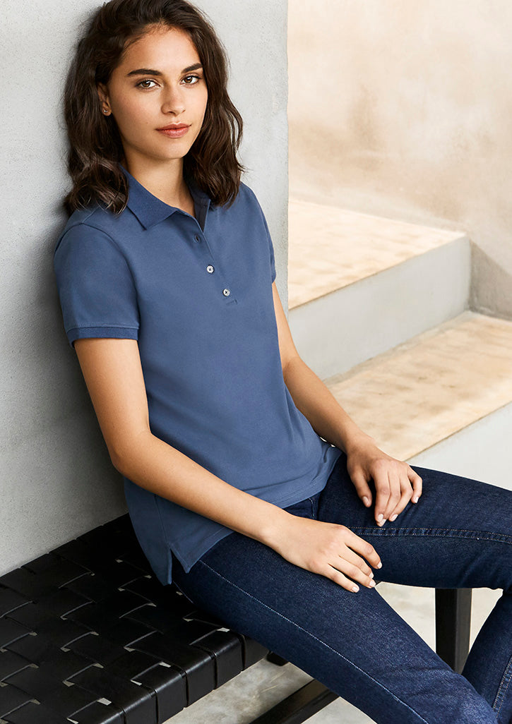 Womens City Short Sleeve Polo