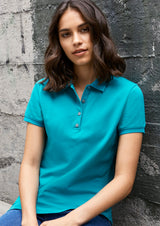 Womens City Short Sleeve Polo