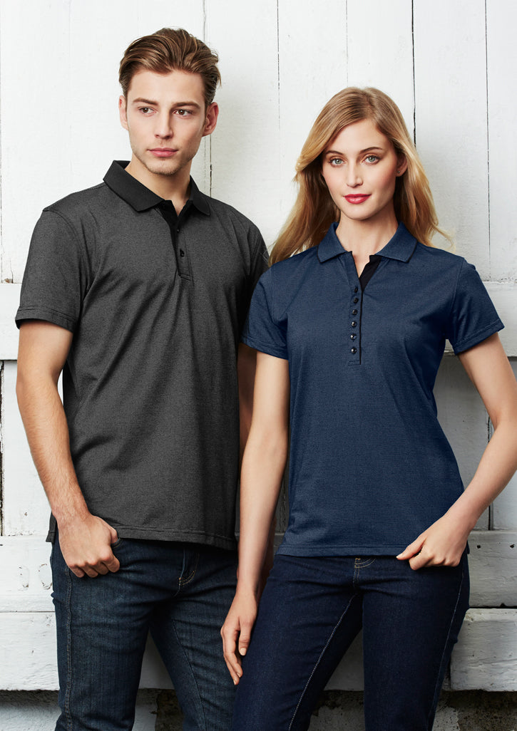 Womens Shadow Short Sleeve Polo