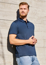 Mens Shadow Short Sleeve Polo