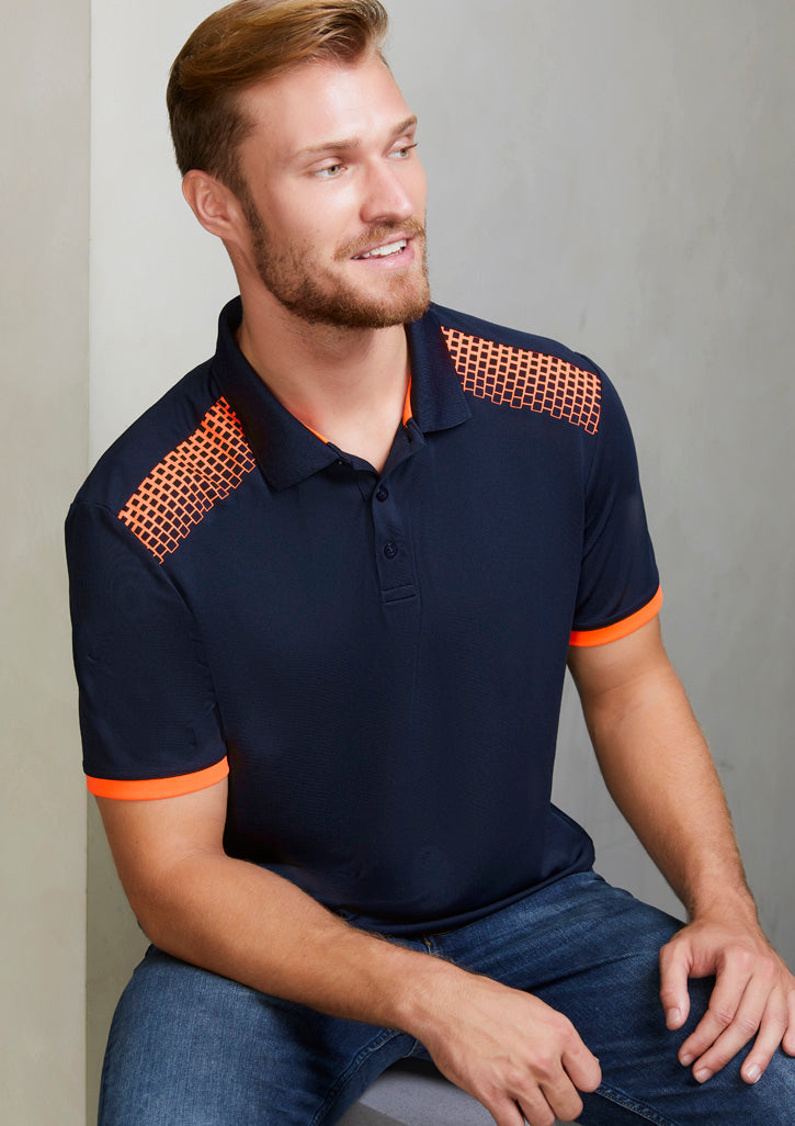 Mens Galaxy Short Sleeve Polo