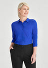 Womens Dahlia 3/4 Sleeve Blouse