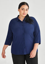 Womens Dahlia 3/4 Sleeve Blouse