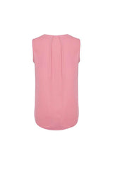 Womens Estelle Sleeveless Pleat Detail Blouse