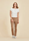 Womens Slim Leg Stretch Chino Pant