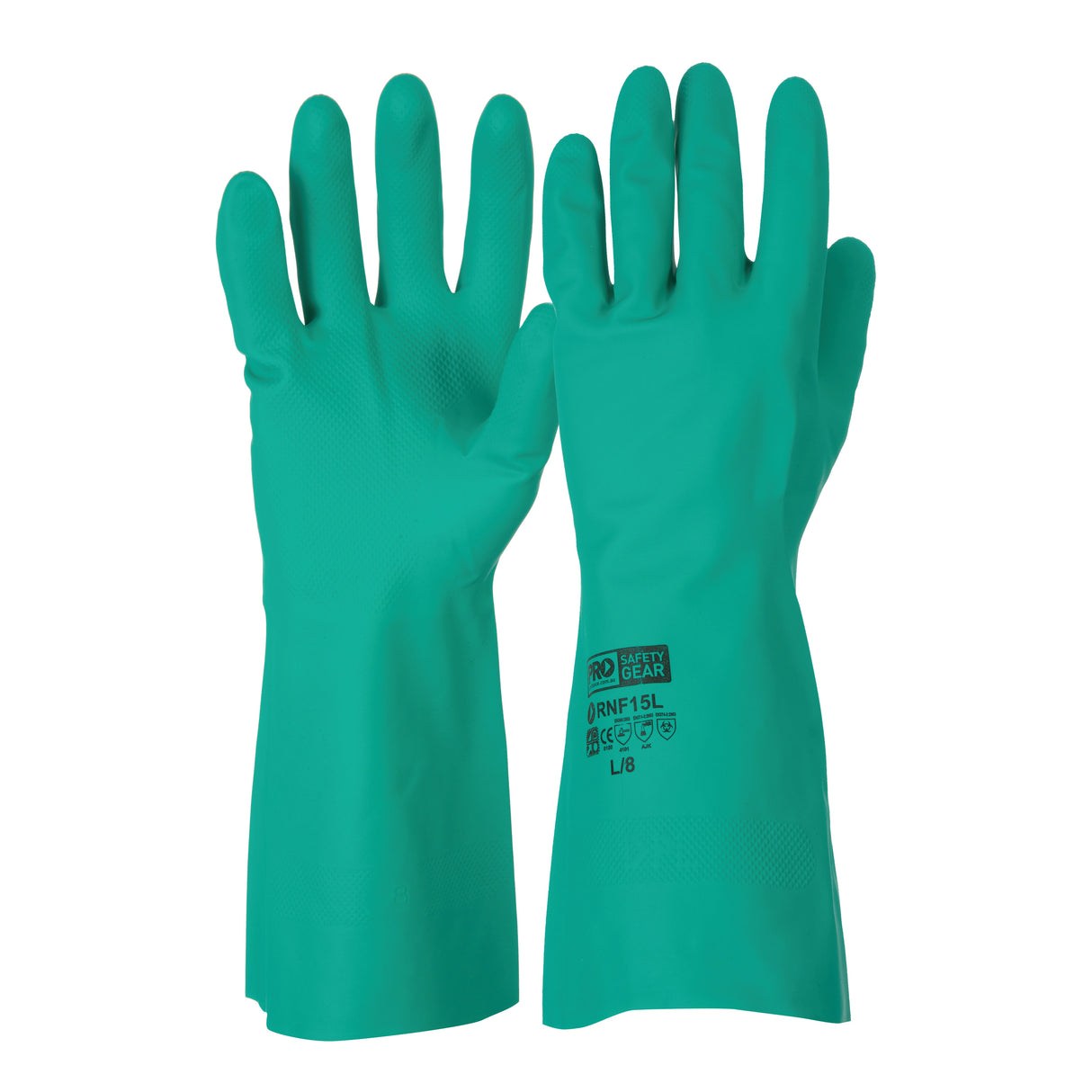 Green Nitrile Gloves (12 Pair)