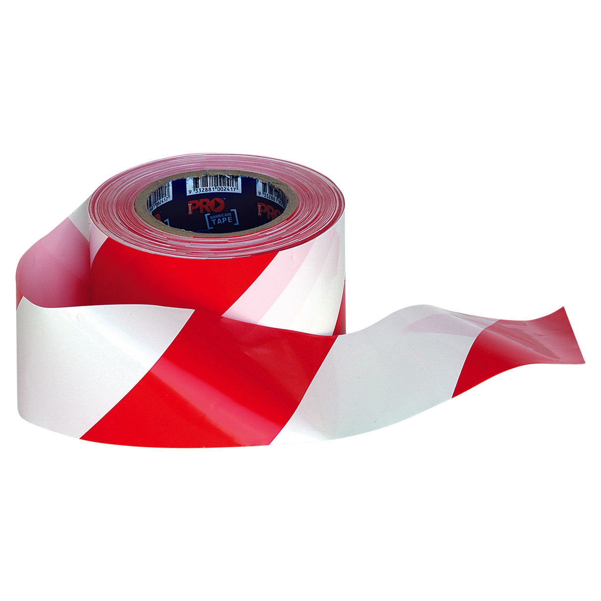 Barricade Tape - 100M X 75Mm Red & White (5 Pack)