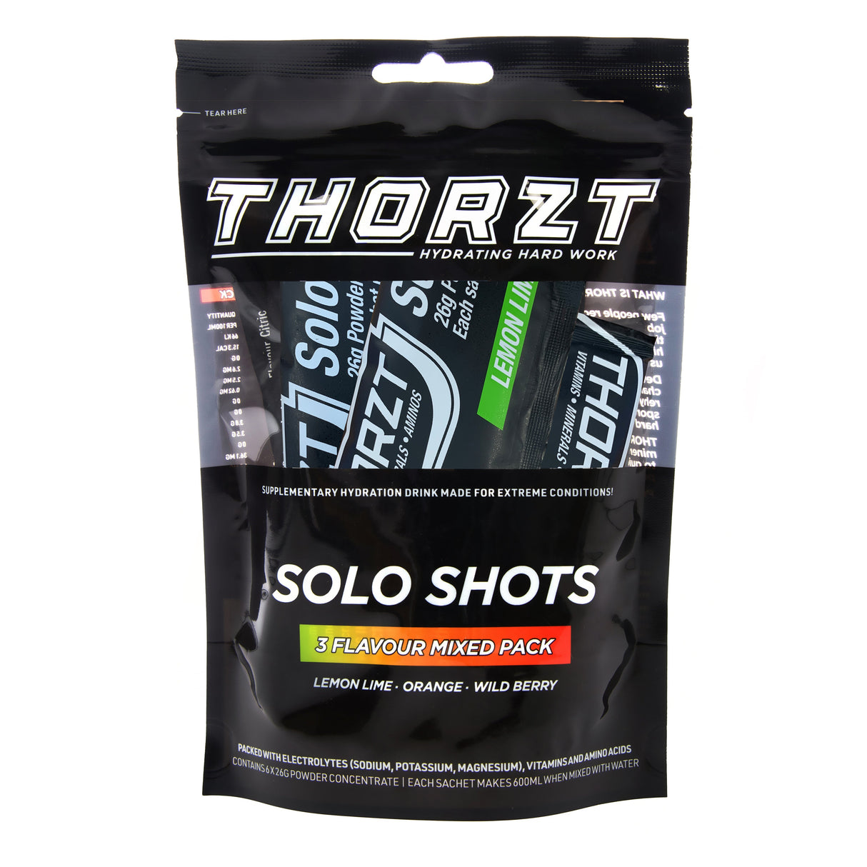 Low Sugar Solo Shots - Mixed Flavour