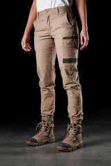 Womens Cuffed Stretch Work Pants