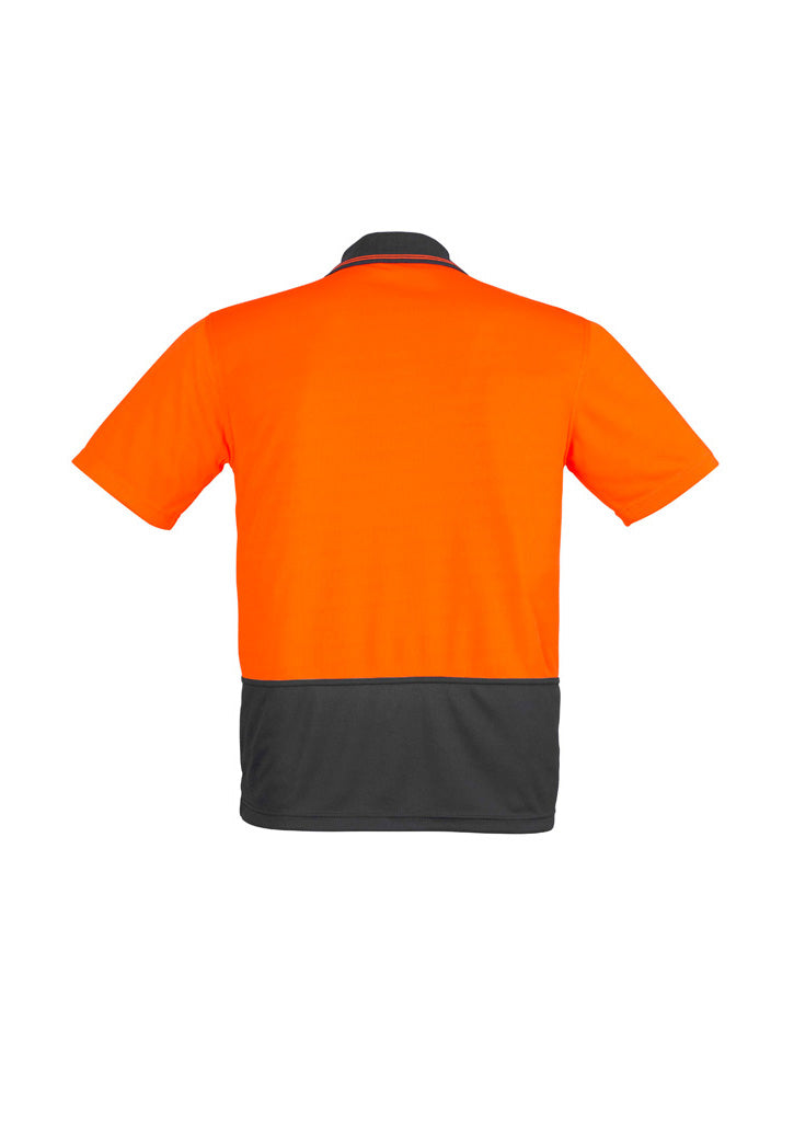 Unisex Hi Vis Basic Short Sleeve Polo