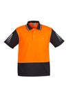 Mens Hi Vis Zone Short Sleeve Polo