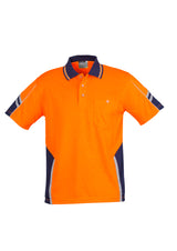 Mens Hi Vis Squad Short Sleeve Polo